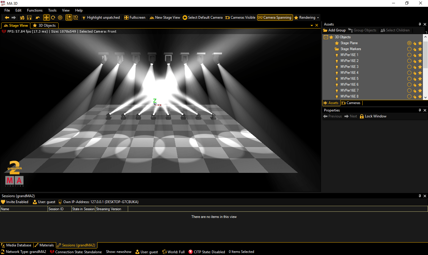 free stage lighting design software